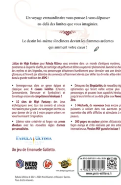 Fabula Ultima - Atlas de High Fantasy