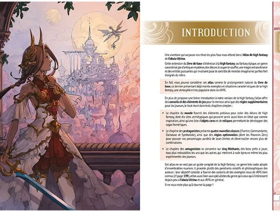 Fabula Ultima - Atlas de High Fantasy