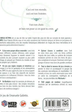 Fabula Ultima - Livre de Base