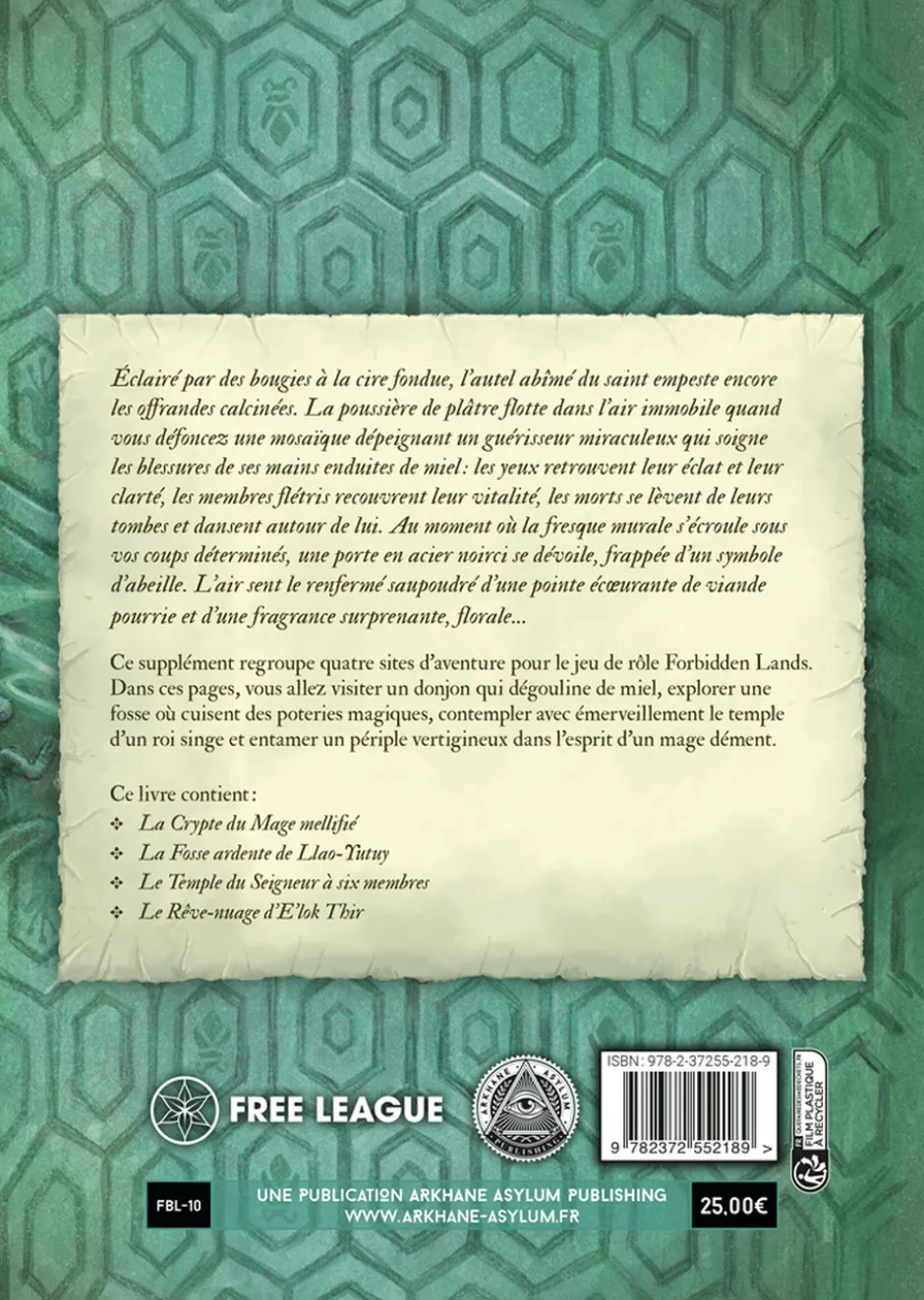 Forbidden Lands : La crypte du mage mellifié