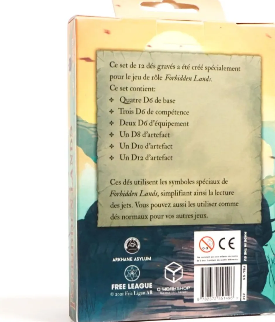 Forbidden Lands : Set de Dés