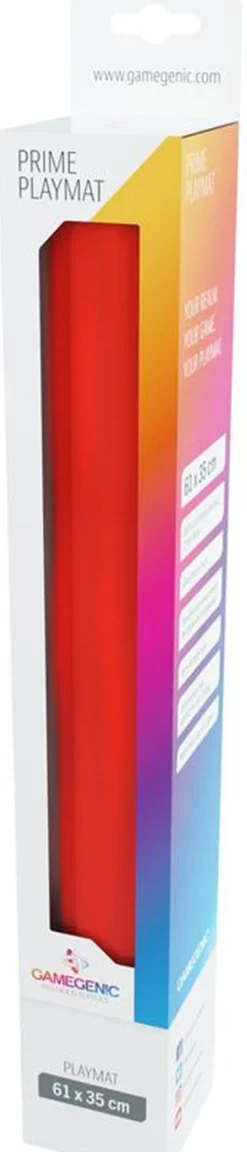 Gamegenic : Playmat Prime 2mm Red (61x35cm)