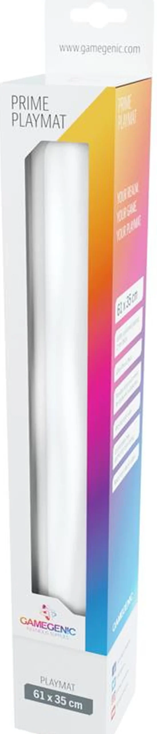 Gamegenic : Playmat Prime 2mm White (61x35cm)