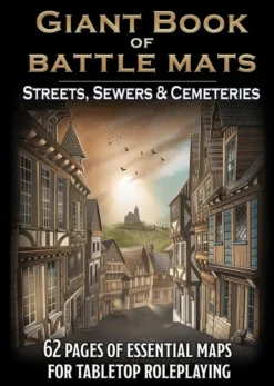Giant Book of Battle Mats : Streets Sewers & Cemeteries