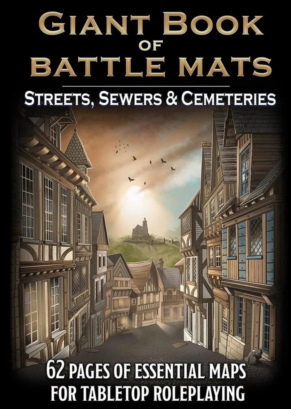 Giant Book of Battle Mats : Streets Sewers & Cemeteries