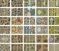 Giant Book of Battle Mats : Streets Sewers & Cemeteries