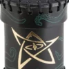 Gobelet à dés : Cthulhu Black / Green Golden Leather Dice Cup