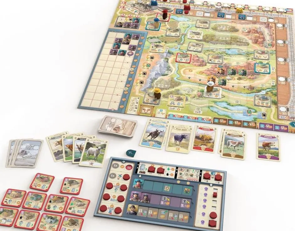 Great Western Trail 2nde Edition : Boite de base