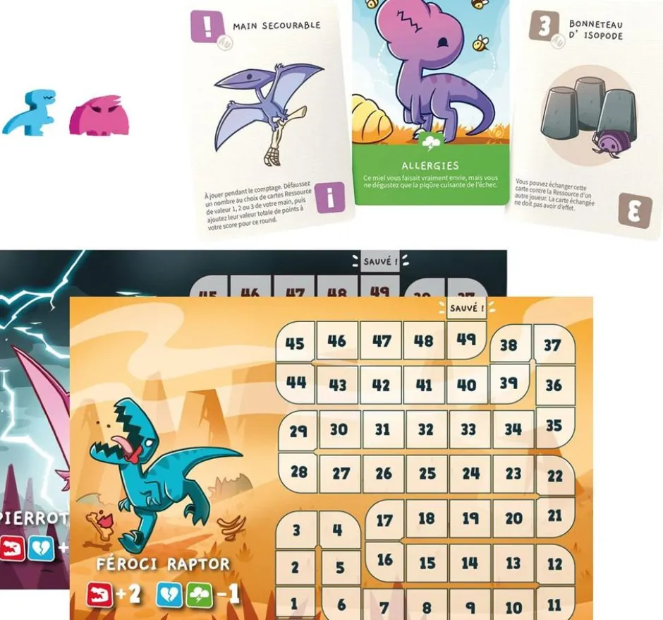 Happy Little Dinosaurs : 5 - 6 Joueurs (Ext)