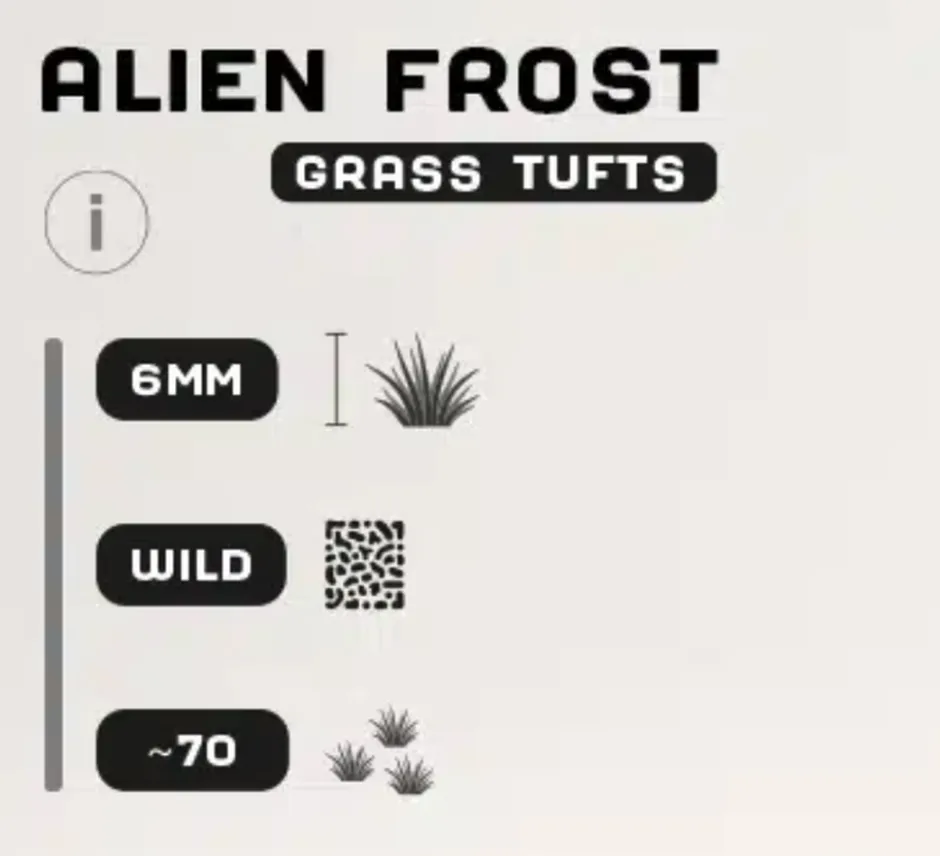 Herbes synthétiques : Alien Frost