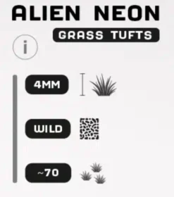 Herbes synthétiques : Alien Neon