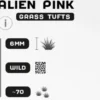 Herbes synthétiques : Alien Pink