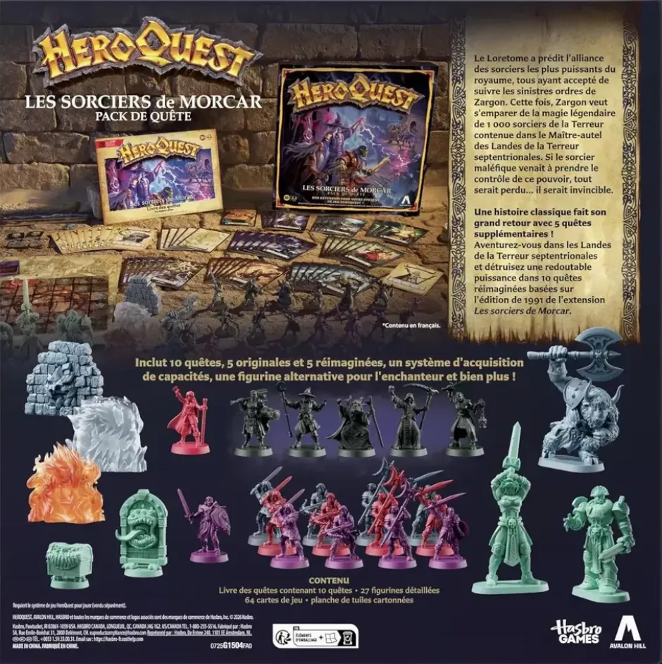HeroQuest : Les Sorciers de Morcar (Ext.)