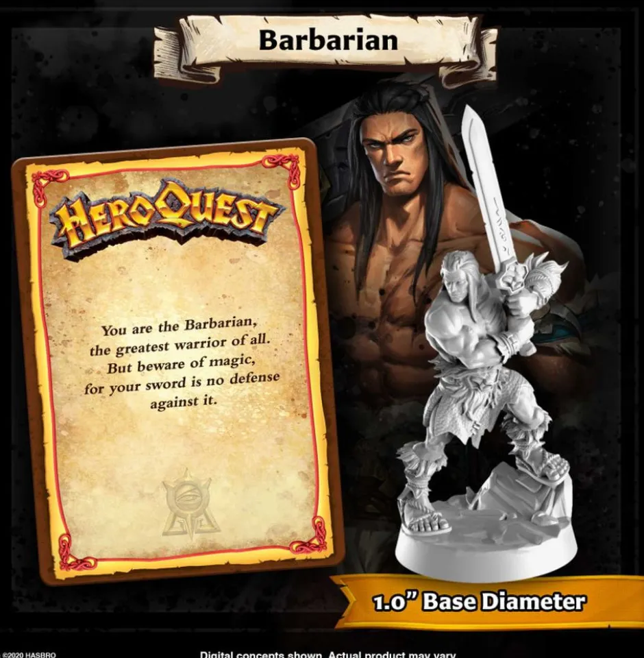 HeroQuest : Système de jeu (Nouvelle édition 2022)