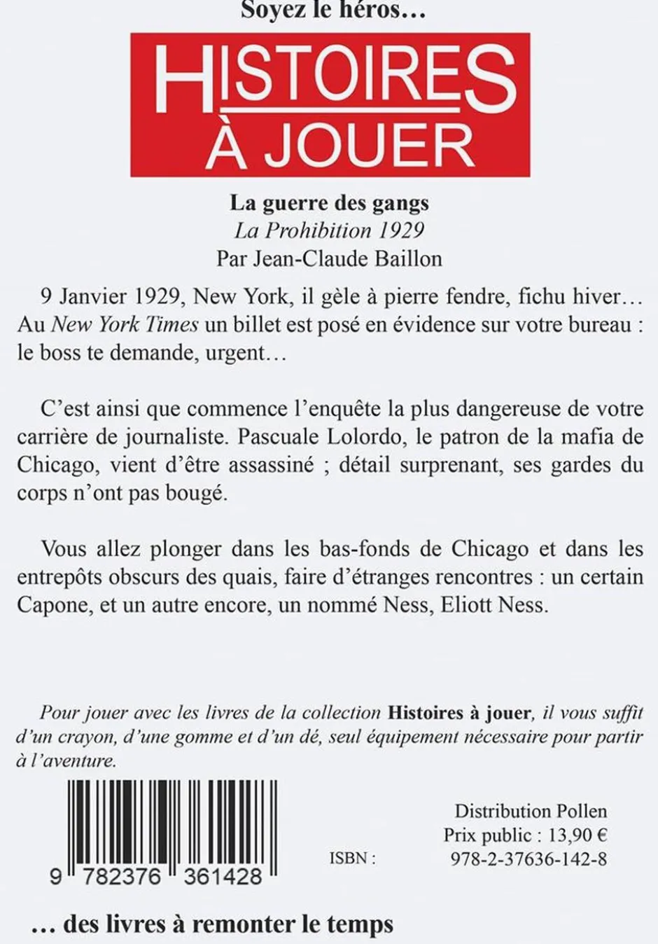 Histoires à Jouer : La Guerre des Gangs