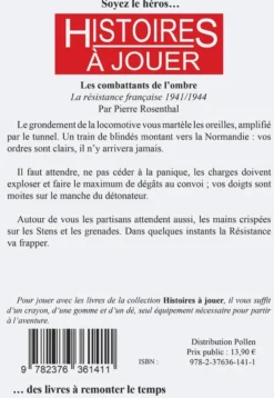 Histoires à Jouer : Les Combattants de l'Ombre