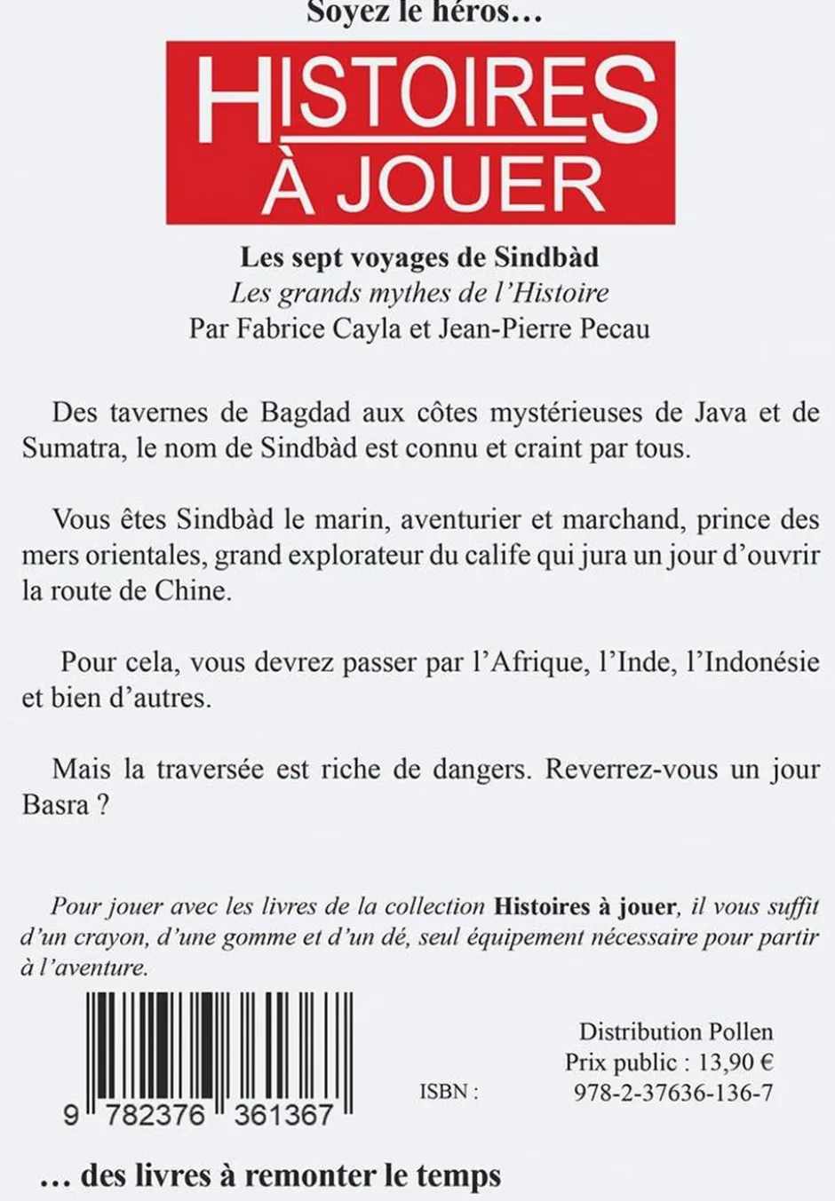 Histoires à Jouer : Les Sept Voyages de Sindbàd