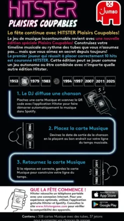 Hitster - Plaisirs Coupables