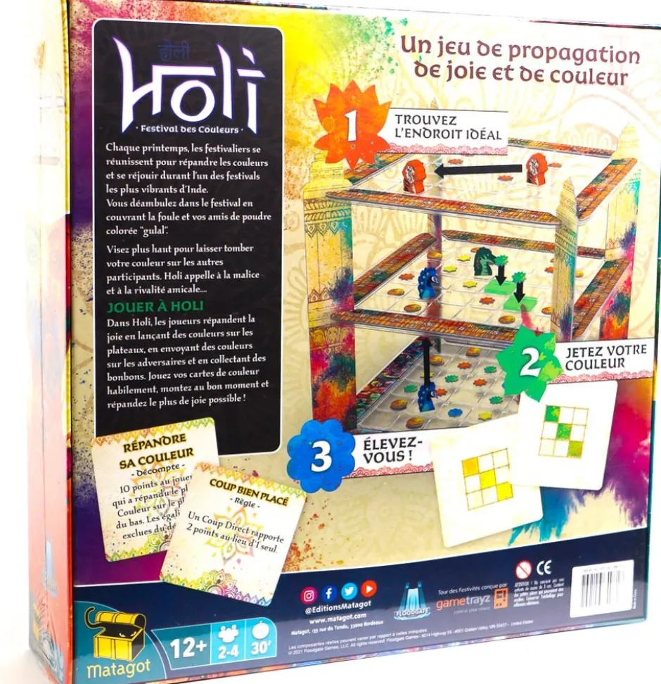 Holi : Festival des Couleurs