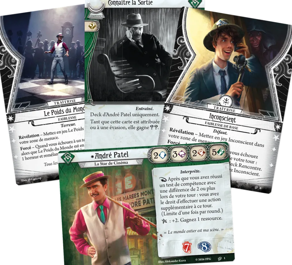 Horreur à Arkham JCE : André Patel (Investigateur)