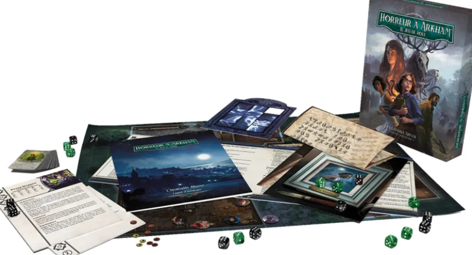 Horreur à Arkham le jeu de rôle : L'insatiable Abysse (Coffret d'initiation)