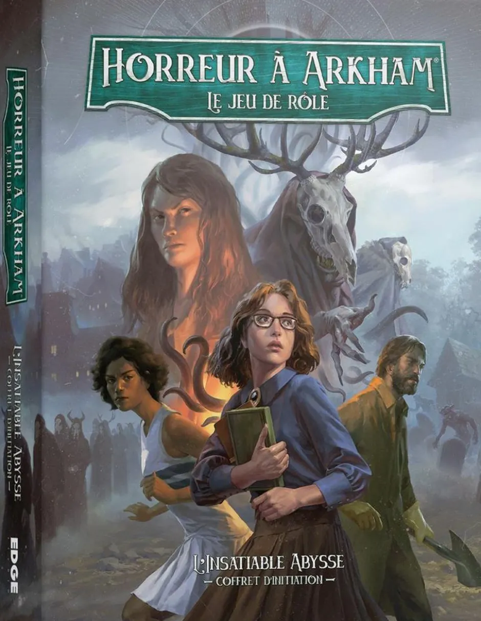 Horreur à Arkham le jeu de rôle : L'insatiable Abysse (Coffret d'initiation)