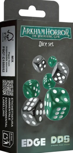 Horreur à Arkham le jeu de rôle - Set de Dés