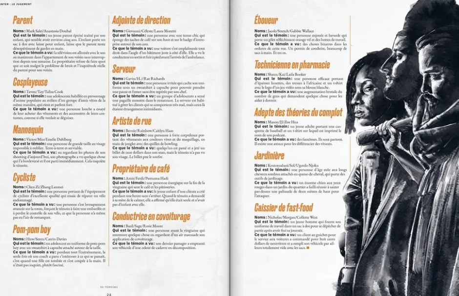 Hunter le Jugement : Ecran et outils du Conteur