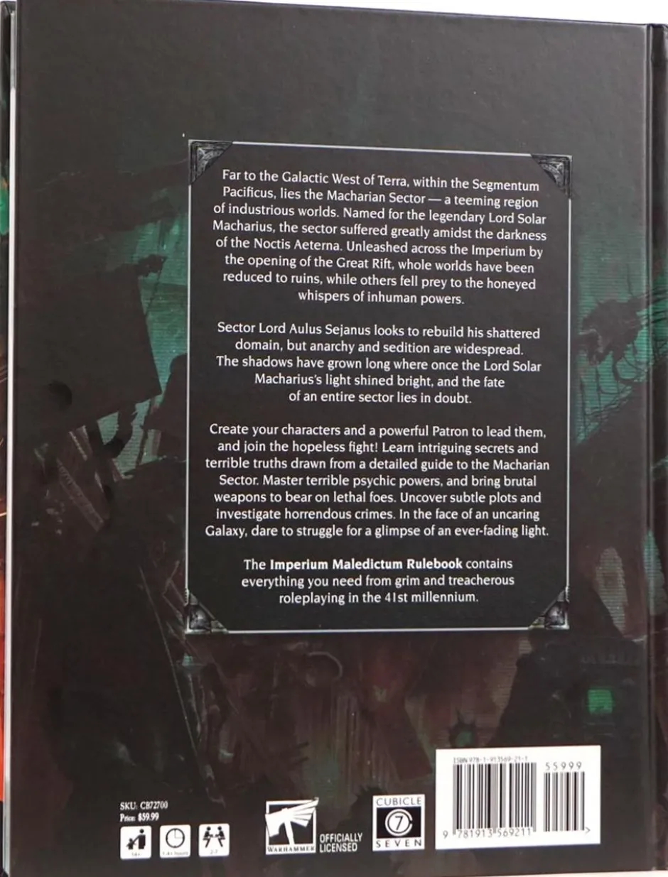 Imperium Maledictum: Core Rulebook VO