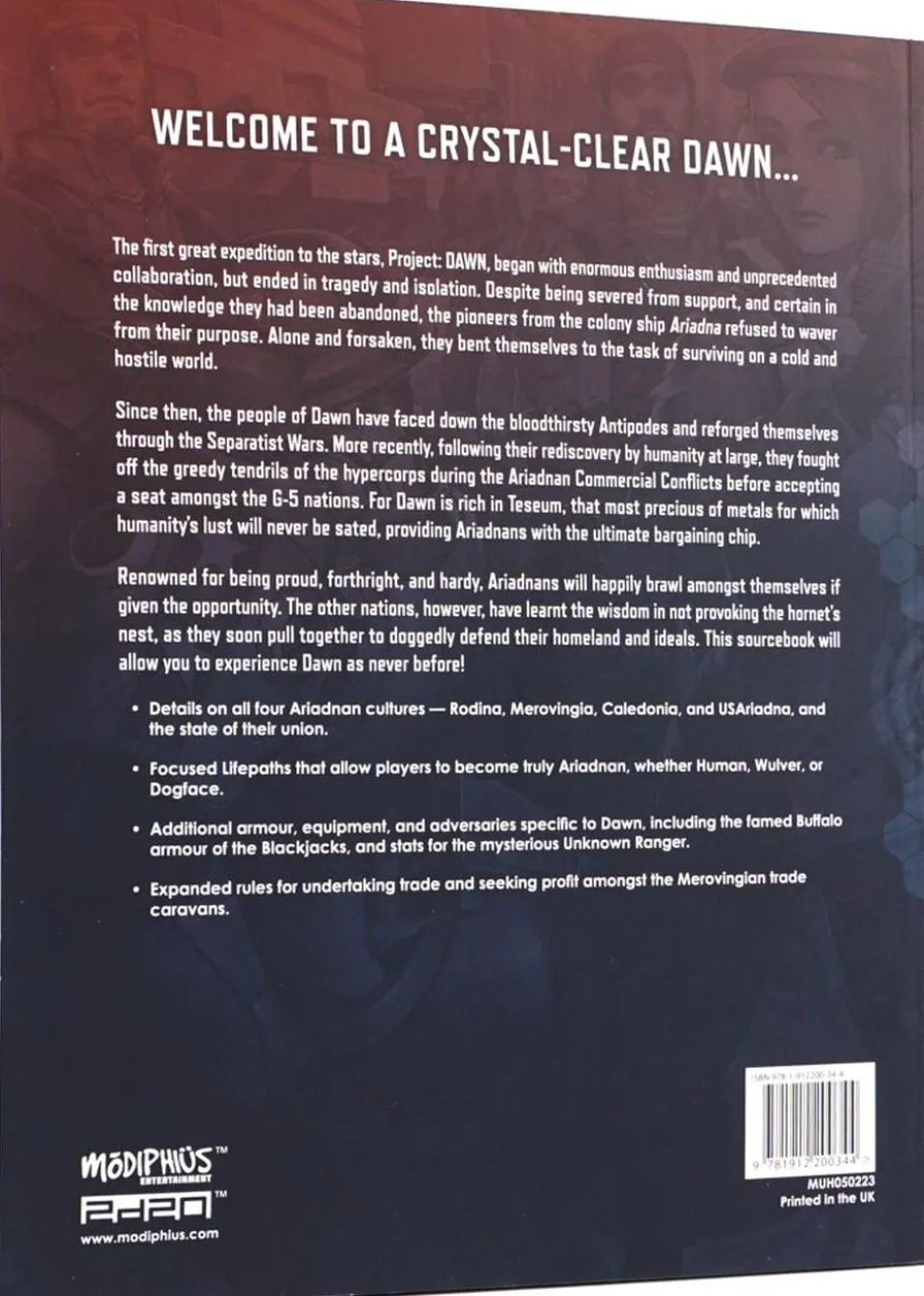 Infinity RPG: Ariadna VO