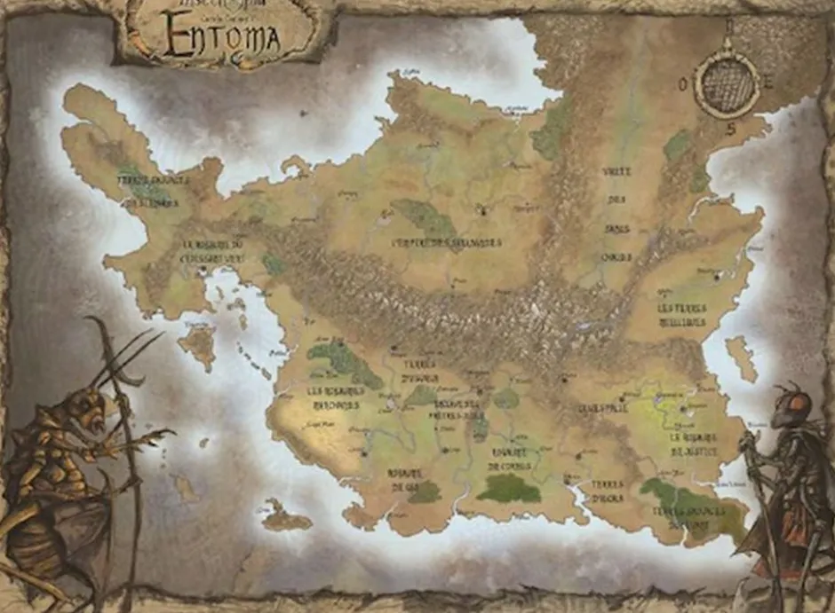 Insectopia : Carte d'Entoma