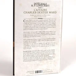 Intégrale H.P. Lovecraft : Tome 3 - L'affaire Charles Dexter Ward