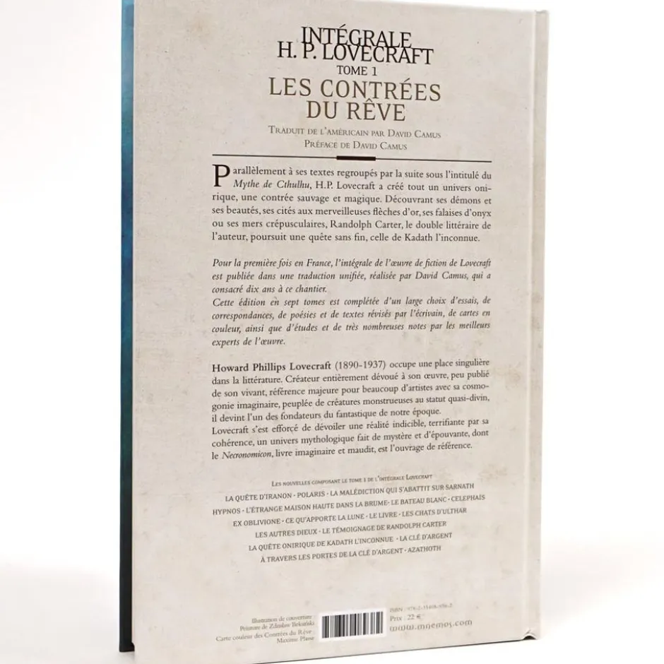 Intégrale H.P. Lovecraft : Tome 1 - Les Contrées du Rêve