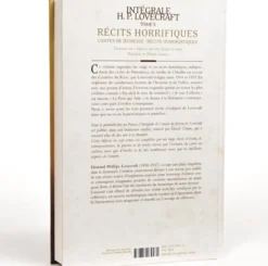 Intégrale H.P. Lovecraft : Tome 5 - Récits horrifiques