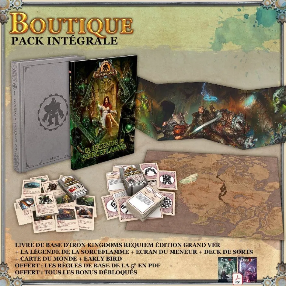 Iron Kingdoms Requiem : Kit Exclusif Grand Ver
