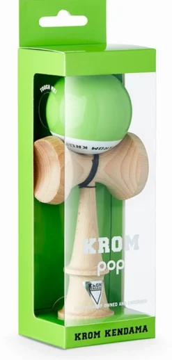 Kendama Krom- Pop lol lime green