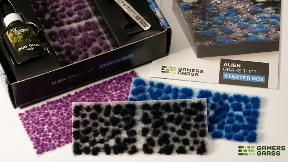 Kit Herbes synthétiques : Alien Grass Starter Box