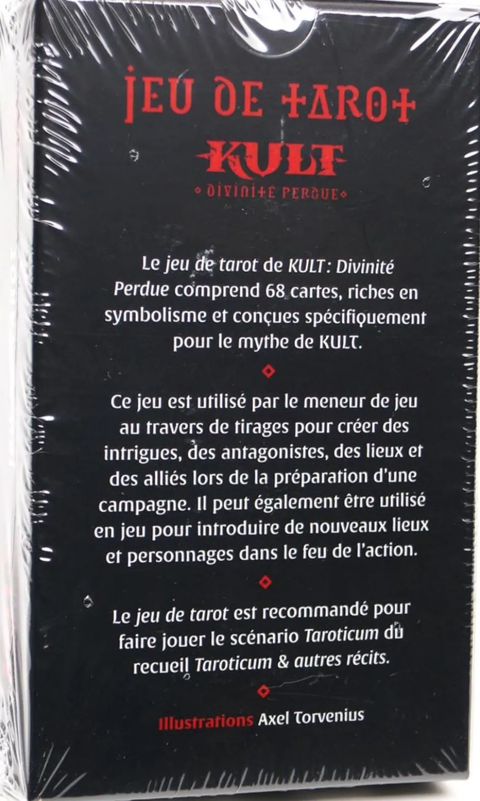 Kult : Divinité perdue - Jeu de Tarot