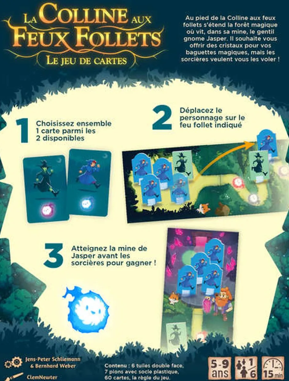 La Colline aux Feux Follets : Le Jeu de Cartes