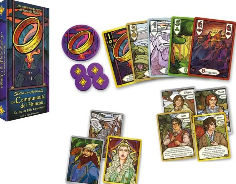La Communauté de l'Anneau : Le jeu de plis coopératif