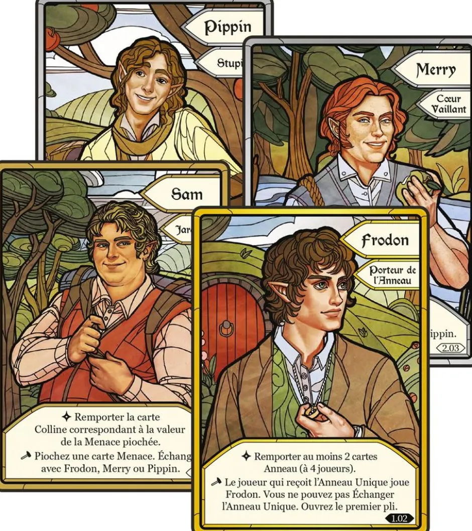 La Communauté de l'Anneau : Le jeu de plis coopératif