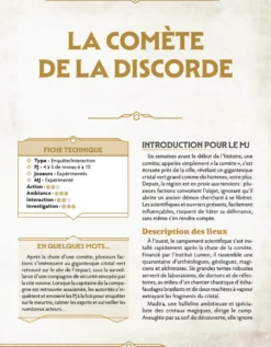 La comète de la discorde - Chroniques Oubliées 2ème Edition