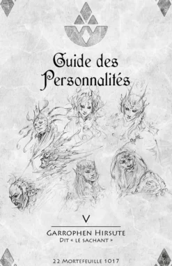 Laelith - Guide des Personnalités