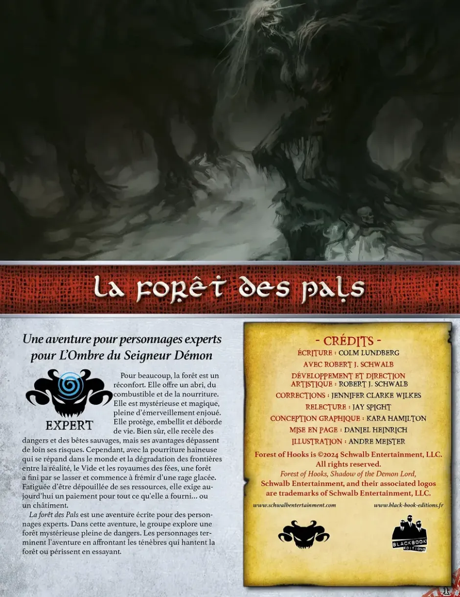La forêt des pals - L'Ombre du Seigneur démon