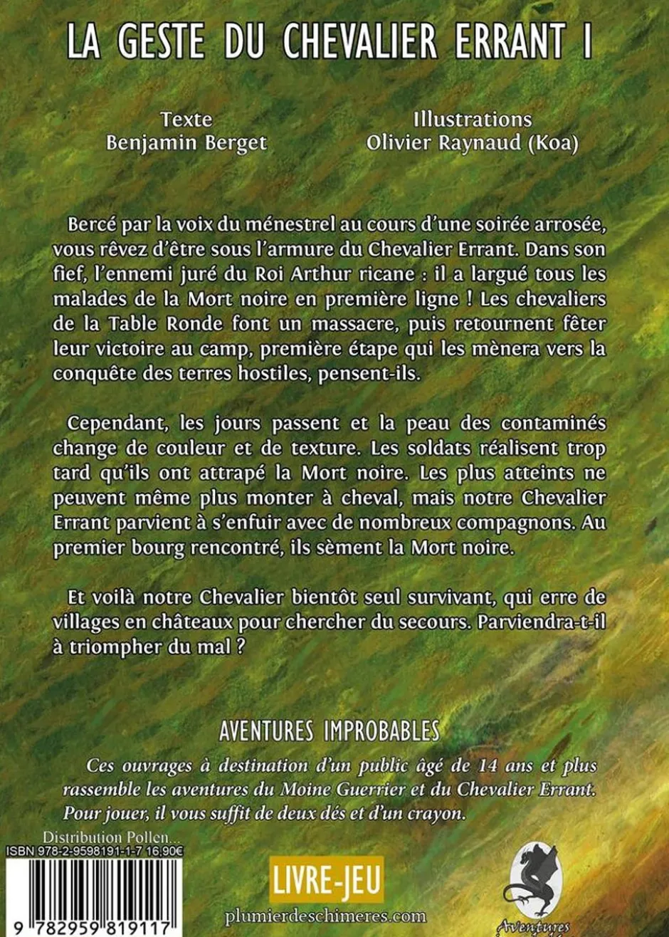 La Geste du Chevalier Errant 1 : La Mort Noire