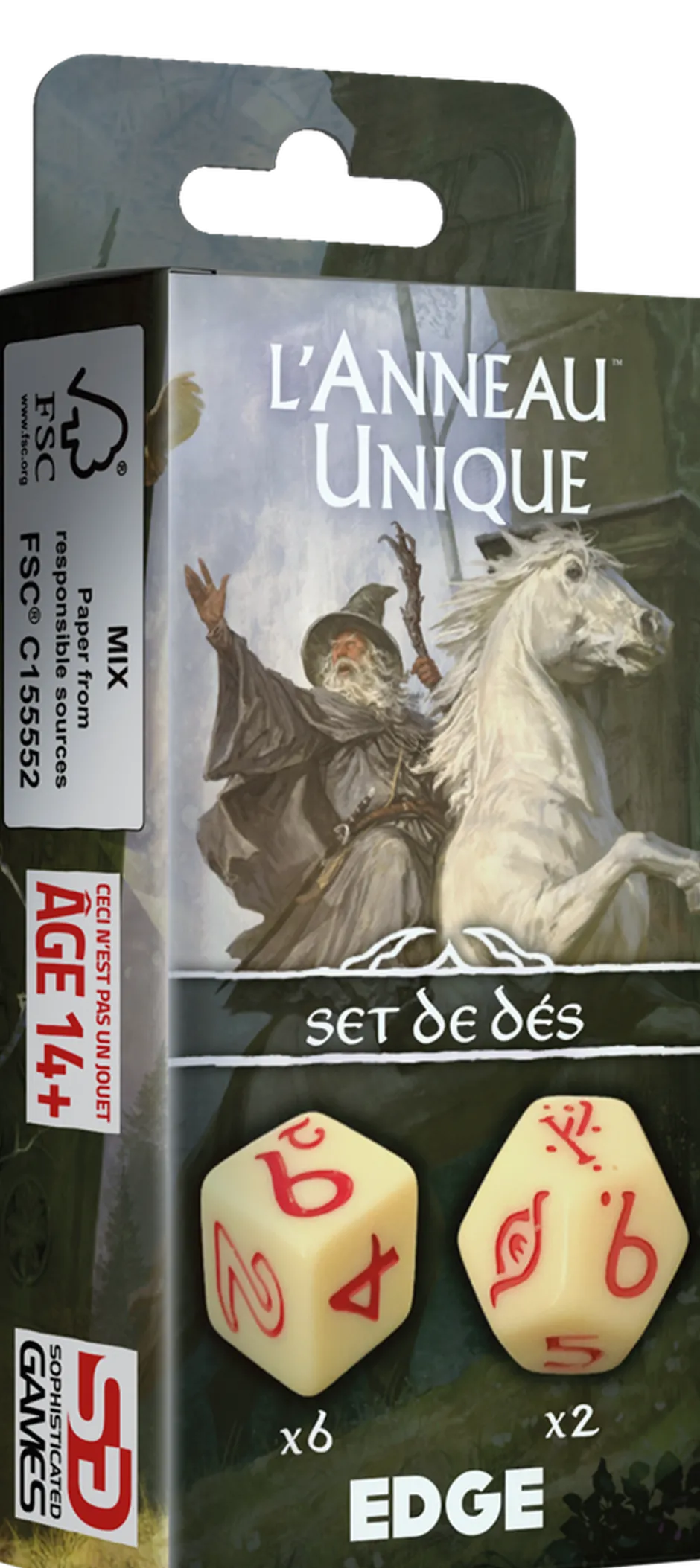 L'Anneau Unique - Set de dés