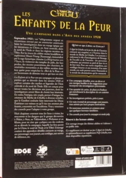 L'Appel de Cthulhu : Les enfants de la peur