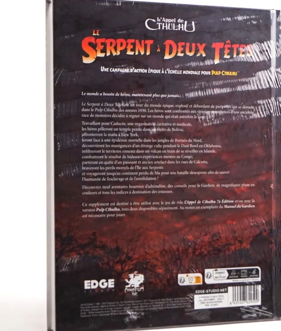 L'Appel de Cthulhu : Le serpent à deux têtes