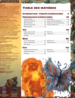 La Rage des éléments - Pathfinder 2