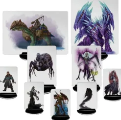 L'Ascension des drows : Collection de pions cartonnés